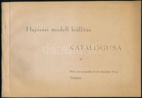 Hajózási modell kiállítás katalógusa. Bp., 1961., Gépipari Tudományos Egyesület - Hidrológiai Társaság - Közlekedéstudományi Egyesület, 4+107 p. Benne újságkivágásokkal, régi M. Kir. Folyam- és Tengerhajózási Rt. tájékoztatóval, belépőjeggyel a kiállításara. Kiadói papírkötés.