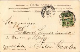 1900 Geisha IX. Christoph Reisser's Söhne Wien. Asian style Art Nouveau litho s: Raphael Kirchn...