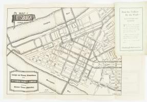 Trolley Travelog. Pittsburgh,(1924), Pittsburgh Railways Co., 48 p.+1 t. Fekete-fehér szövegközti fo...