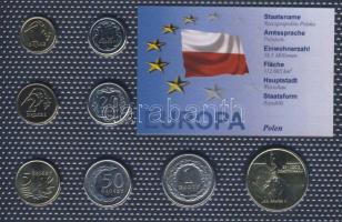 Lengyelország 1992-2005. 1Gr-2Zl 8klf db, kereskedői szettben T:1