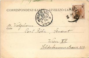 1899 (Vorläufer) SMS "Kaiser Franz Josef I" auf der Fahrt von Colombo nach Aden / SMS Kais...