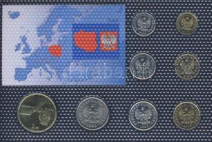 Lengyelország 1992-2005. 1Gr-2Zl 8klf db, kereskedői szettben T:1
