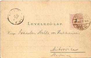 1898 (Vorläufer) Pozsony, Pressburg, Bratislava; Ventur utca, Willimszky Gyula üzlete. Körper Károly...