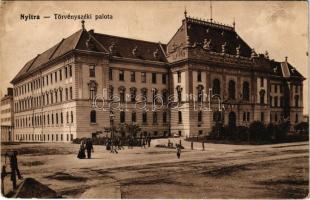 1918 Nyitra, Nitra; Törvényszéki palota. Heiman Simon kiadása / court (EK)