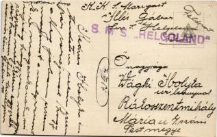 1917 Ein deutsches U-Boot fordert einen feindlichen Handelsdampfer auf, sofort zu stoppen / WWI Germ...