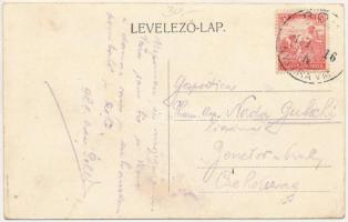 1918 Szenice, Szenicz, Senitz, Senica nad Myjavou; utca, zsinagóga, Pénztáregylet, Schnell Pál üzlet...