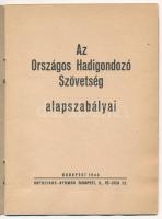 1944 Az Országos Hadigondozó Szövetség alapszabályai 18p