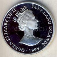 Falkland-szigetek 1999. 2Ł Ag "Sir Ernest Henry Shackleton" T:PP