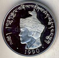 Bhután 1990. 300N Ag "Labdarúgó VB" T:PP