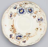 Zsolnay búzavirág mintás mokkás készlet 6 csésze, hat aljjal. Kézzel festett, jelzett, hibátlan