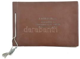 1943 Perecseny (Kárpátalja) a Bantin féle vegyi gyár felavatásának ünnepsége. Fotóalbum 313 db fényk...