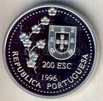Portugália 1996. 200Esc Ag "Taiwan felfedezése" T:PP