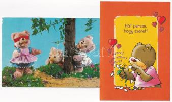 50 db MODERN vicces és gyerek képeslap / 50 modern funny and children motive postcards
