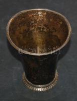1890 körül ezüst (Ag) ivópohár 84g