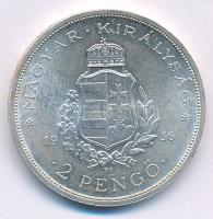 1936. 2P Ag "Liszt" T:AU,XF kis karc
Adamo P7.3