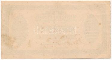 Budapest 1943. "Reviziós Pengő" arckép nélküli változat, kitöltött T:F szép papír