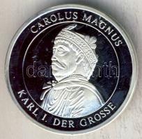 Németország 1996. 10€ Ag "I. Nagy Károly" próbaveret T:PP