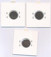 Ausztria 1931-1933. 1gr bronz (3xklf) T:XF,VF Austria 1931-1933. 1 Groschen bronze (3xdiff) C:XF,VF ...