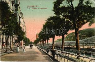 Budapest V. Dunasor. D.T.C.L. 1908. Bdp. 3. (EK)