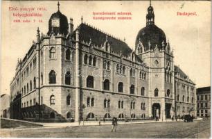 Budapest IX. Iparművészeti Múzeum, Első Magyar Országos Bélyegkiállítás 1909. március 7-14.. Divald Károly 148-1909. + So. Stpl