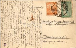 1924 Budapest, Margit híd, Országház (EK)