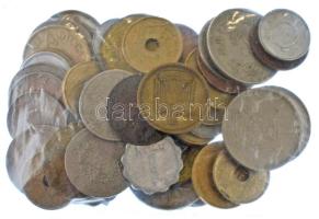 Vegyes 52db-os külföldi fémpénz tétel T:vegyes