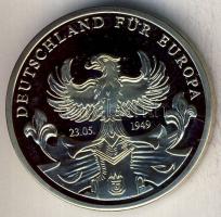Németország DN "ECU - Konrad Adenauer" Ffm emlékérem T:PP