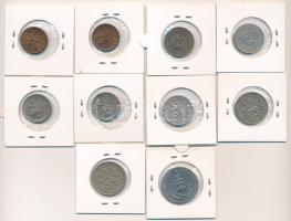 Csehszlovákia 1923-1948. 50h-2K (7db, 6xklf) + Szlovákia 1941. 1K Cu-Ni (2x) + 1939. 5K Ni "And...