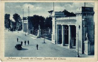 Foligno, Frontale de Campo Sportivo del Littorio / sport field (EK)