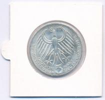 NSZK 1975J 5M Ag "Friedrich Ebert" T:AU patina FRG 1975J 5 Mark Ag "Friedrich Ebert&q...