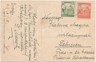 1918 Eperjes, Presov; Gyalogsági laktanyák. Cattarino S. utóda Földes Samu kiadása / K.u.K. military...