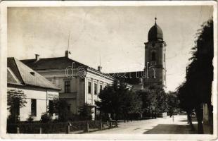 1938 Losonc, Lucenec; Státny ucitelsky ústav / Állami tanárképző / teachers' training institute + "1938 Losonc visszatért" So. Stpl. (EK)