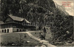 Tátra, Magas-Tátra, Vysoké Tatry; Zerge szálló / Hotel Gemse / tourist hotel