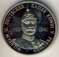 Németország DN "II. Wilmos német császár" Ffm emlékérem T:PP