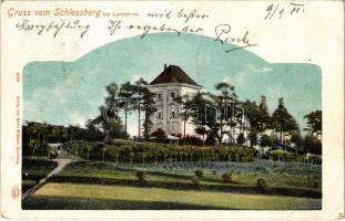 1901 Lanskroun, Landskron; Schlossberg / castle (EK)