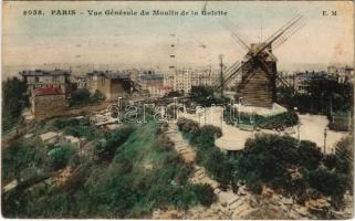 1919 Paris, Vue Générale du Moulin de la Galette / mill (EK)