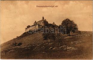 1913 Krasznahorkaváralja, Krásnohorské Podhradie (Rozsnyó, Roznava); vár. Fuchs József kiadása / Hrad Krásna Horka / castle (EK)