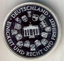 Németország 1995. "5 éves a német egység" Ffm emlékérem T:PP