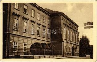 1938 Komárom, Komárno; Okresny úrad, Republikánska ulica / Járáshi hivatal, Köztársaság utca / district court, street view (EK)