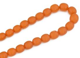 Borostyán nyaklánc, 90 cm eredeti dobozában