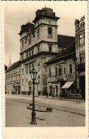 Kassa, Kosice; Premontreiek temploma, üzletek / church, shops. photo