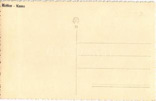 Kassa, Kosice; Premontreiek temploma, üzletek / church, shops. photo