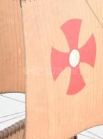 A "Santa Maria" Horváth Jenő egyedi építésű, nagy méretű hajómodellje Kolombusz Kristóf ve...