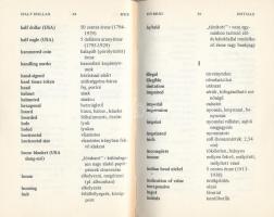 Saltzer Ernő: Numizmatikai szakszótár. Angol-magyar, német-magyar. Magyar Éremgyűjtők Egyesülete, Bu...