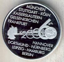 Németország 2006. "Labdarúgó VB" Ffm emlékérem T:PP