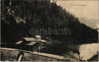 1911 Koritnyica, Korytnica; tó. Gutkaiss kiadása / lake (felületi sérülés / surface damage)