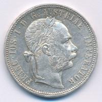 Ausztria 1879. 1Fl Ag "Ferenc József" T:AU Austria 1879. 1 Florin Ag "Franz Joseph" C:AU  Krause KM#2222