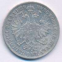 1859B 1Fl Ag "Ferenc József" T:AU,XF kis ph
Hungary 1859B 1 Florin Ag "Franz Joseph&...