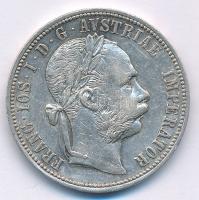 Ausztria 1889. 1Fl Ag "Ferenc József" T:AU,XF Austria 1889. 1 Florin Ag "Franz Joseph" C:AU,XF Krause KM#2222