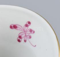 Herendi Waldstein mintás karmos kaspó. Kézzel festett, jelzett, hibátlan 23 cm, m: 15 cm